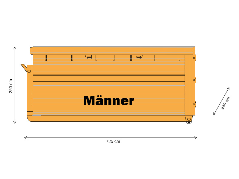 abrollcontainer 43cbm